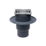 HL3100T RECEPTOR TER.D.75/110 VERT.GRAT.INOX