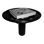 HL92 RECEPTOR BALCON D40 VERT,GRAT.INOX